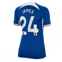 Camiseta Chelsea Reece James #24 Primera Equipación para mujer 2023-24 manga corta
